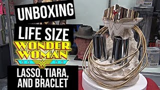 Wonder Woman Lasso Tiara and Braclet Replica Set DC Collectables