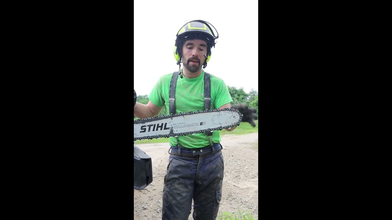 Your CHAINSAW CHAIN Is TOO TIGHT Here S How To Tell