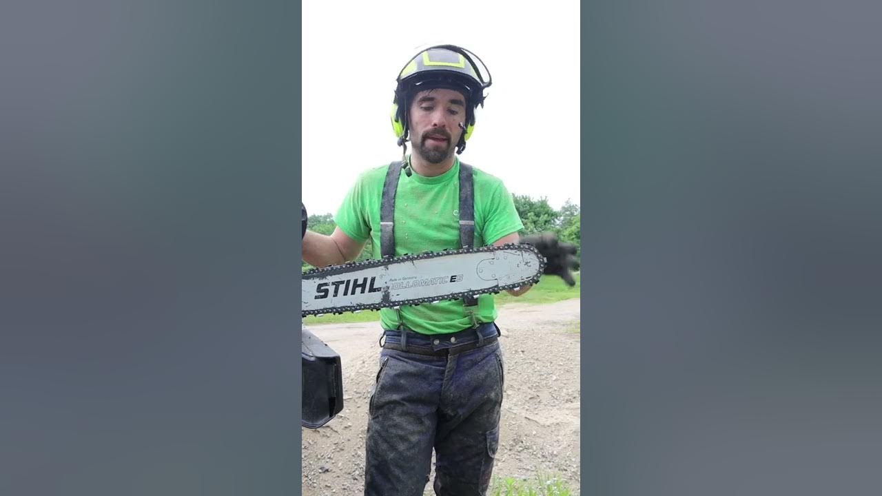 Your CHAINSAW CHAIN is TOO TIGHT, here’s how to tell