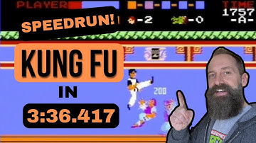 Kung Fu Speedrun NES in 3:36.417 by RetroThunder (PB)