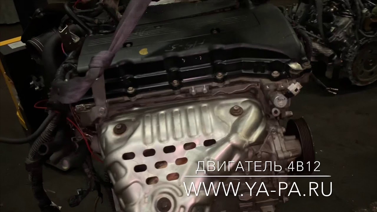 4b12 двигатель ресурс