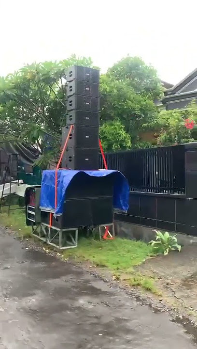 LINE ARRAY BARU JADI TAMPIL SOUND HAJATAN #shorts
