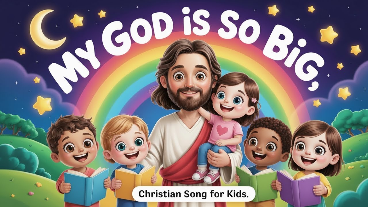 My God Is So Big, So Strong, and So Mighty | Kids Worship Son | Fun ...