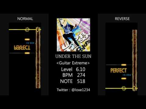 [GITADORA] UNDER THE SUN (LV 6.10 Guitar Extreme )