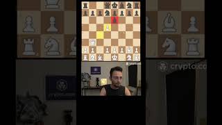we gotta respect the grob opening a little bit. #chesss #gothamchess #youtubeshorts #levyrozman