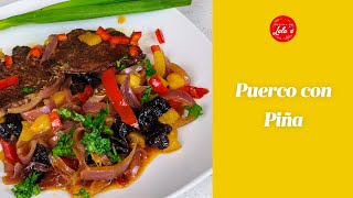 Receta Puerco con Piña