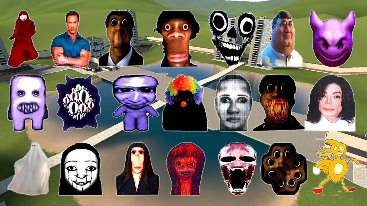 Too Much Nextbot And Nicos Nextbots In Fourstruct! Garry's Mod