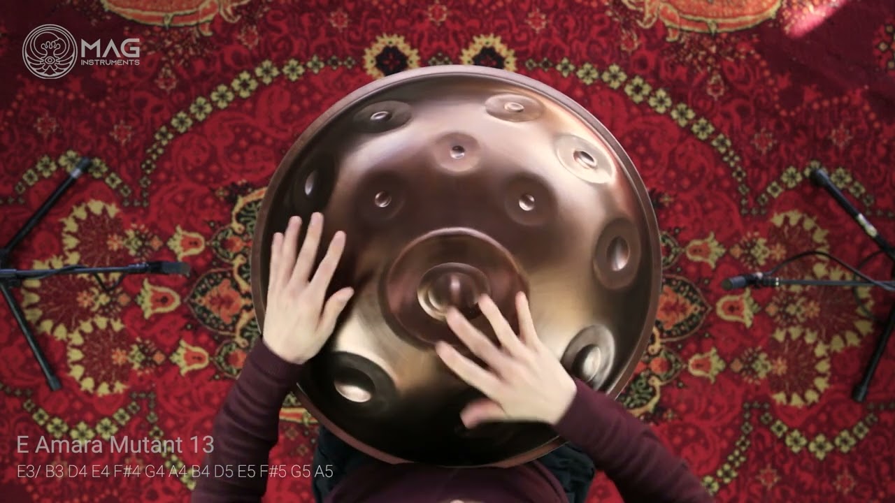 E Amara Mutant 13 Handpan // MAG Instruments