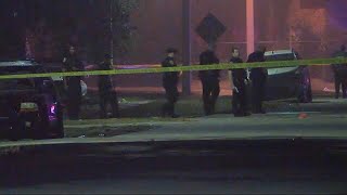 Four people shot at party