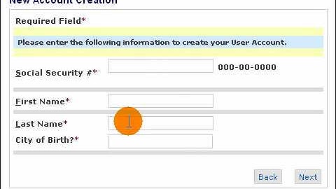 Create Student Portal Account