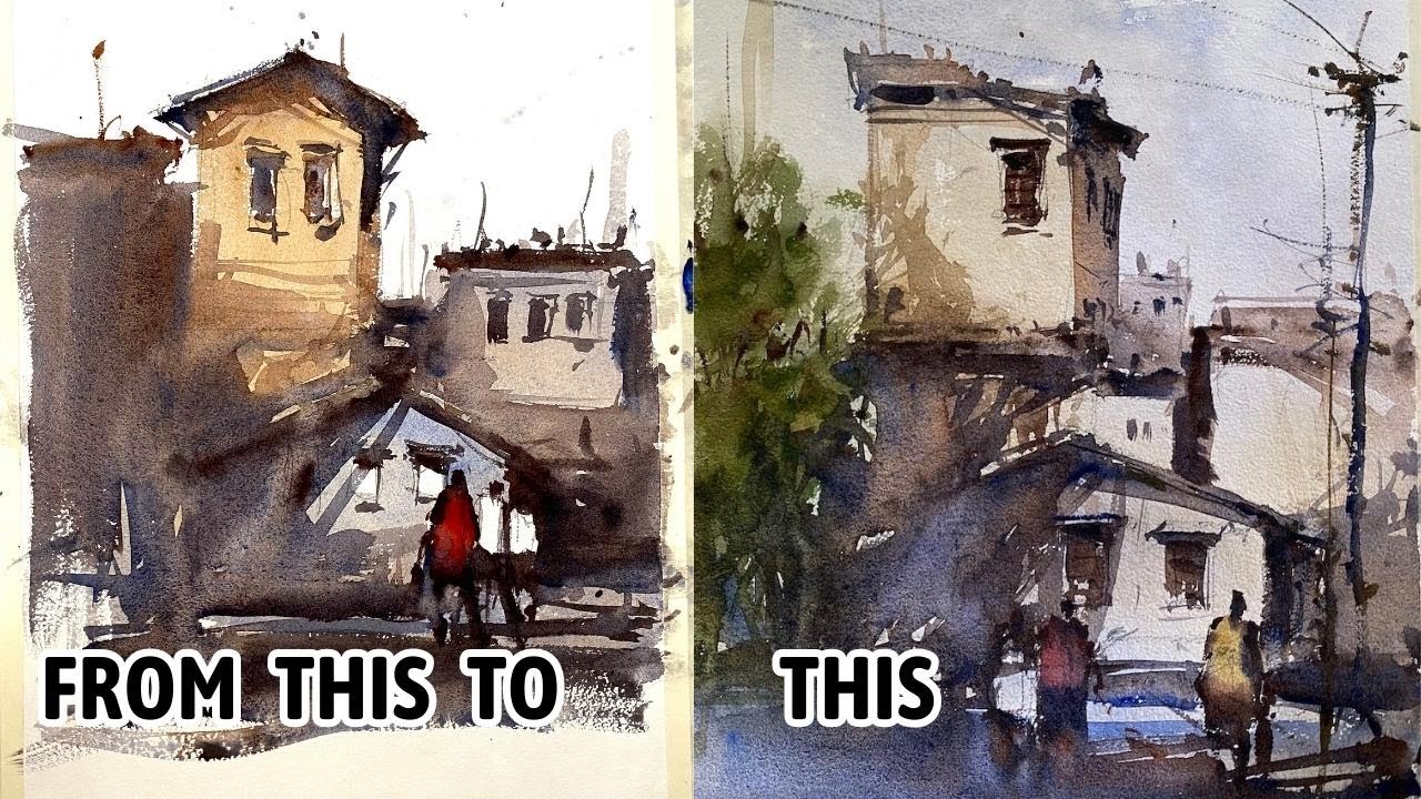 This Is How You Can DRASTICALLY Improve Your Watercolor Painting Skills