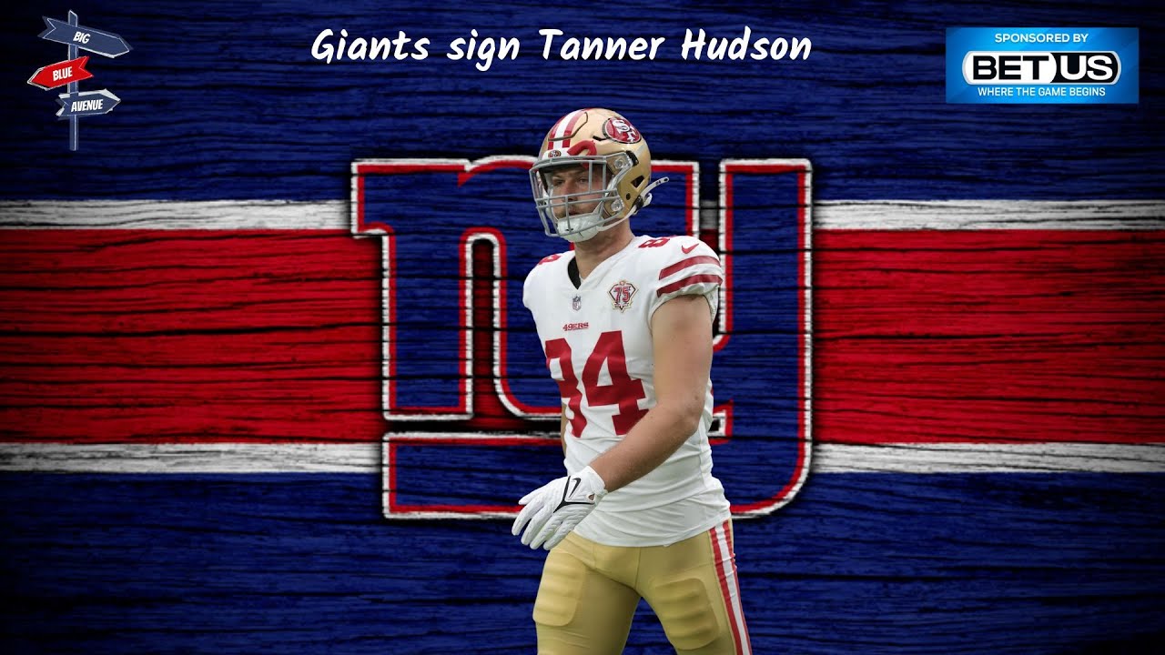 New York Giants sign TE Tanner Hudson I Waive OL Chris Owens I Azeez Ojulari injured during practice