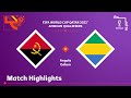 Angola v Gabon | FIFA World Cup Qatar 2022 Qualifier | Match Highlights