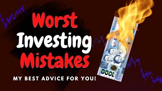 The 5 WORST Investing Mistakes To Avoid In Your 20’s