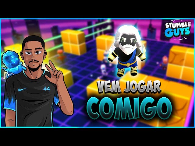 🔥STUMBLE GUYS AO VIVO 🔥 - VEM JOGAR COMIGO !!🔥LIVE ON🔥 