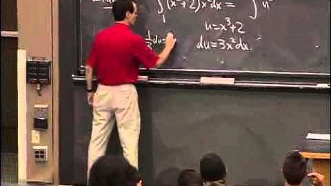 Lec 19, 18 01, First Fundamental Theorem of Calculus, Example for Change of Variable Property
