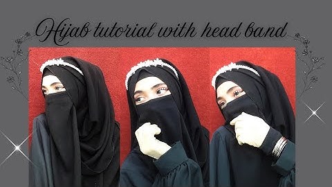 hijab tutorial with headband / head accessories || hijab tutorial by hannah shah
