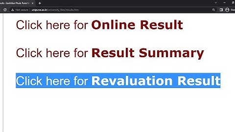 Sppu How to check Revaluation Result FE/SE/TE/BE ?