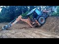 JCB VS Case Backhoes-Struggle Long for Home after Work