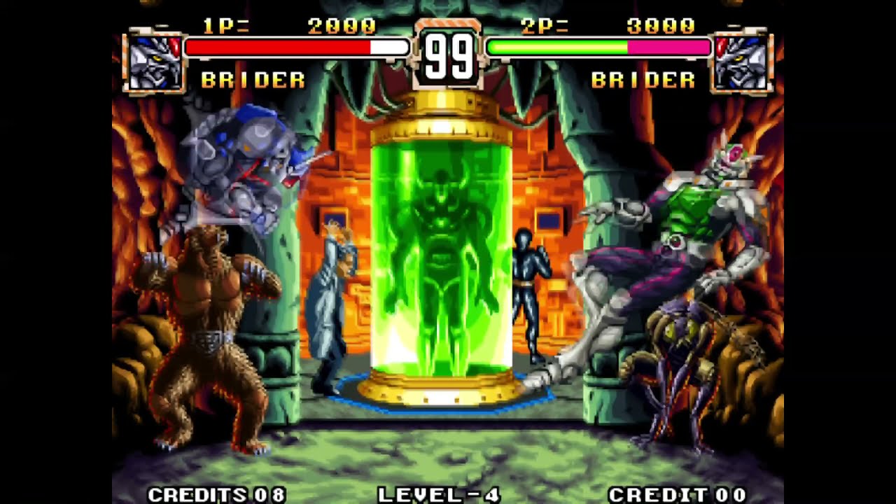 Voltage Fighter Gowcaizer All Desperation Moves