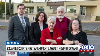Escambia County First Amendment lawsuit moving forward