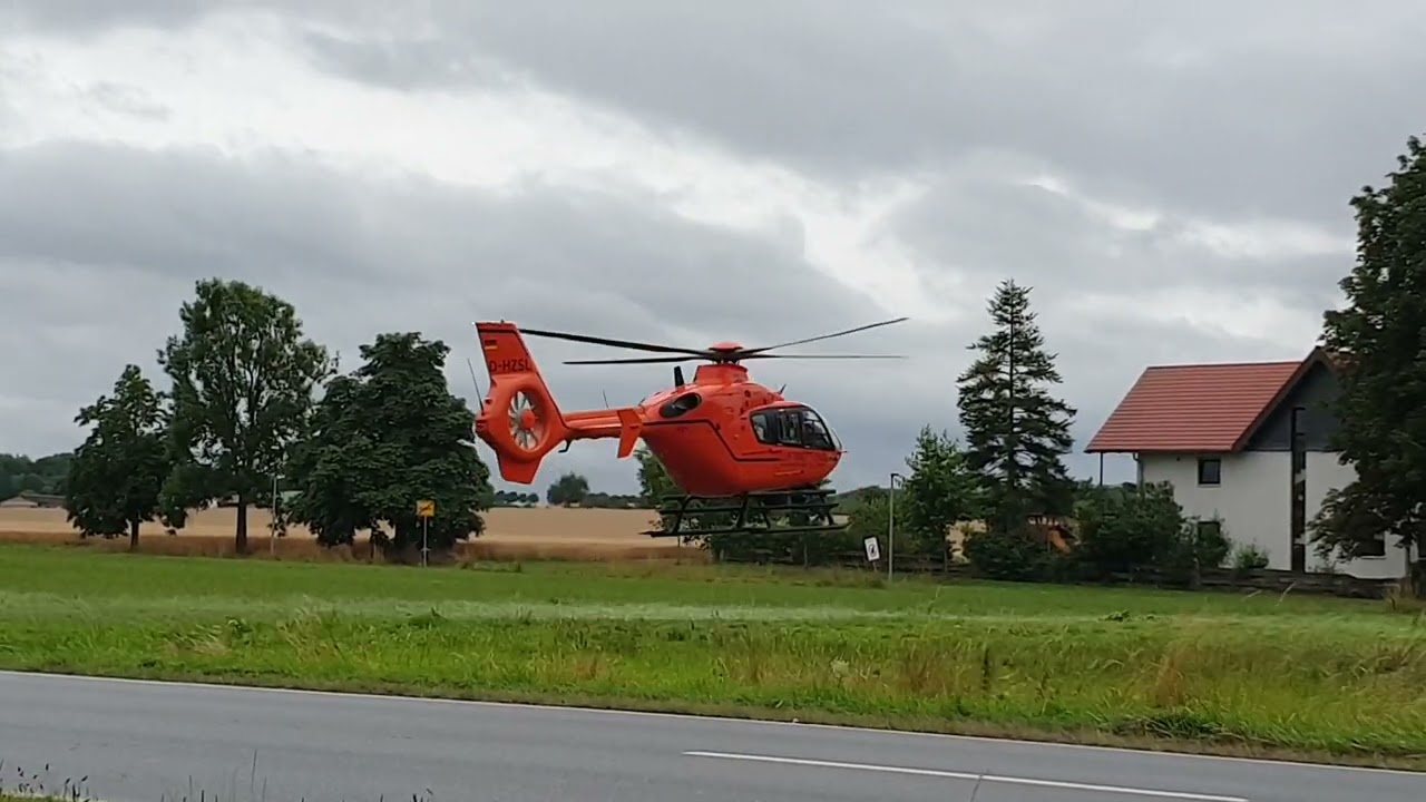 Christoph 7 aus Kassel D-HZSL heute nach langem wieder zu Gast in Hofgeismar