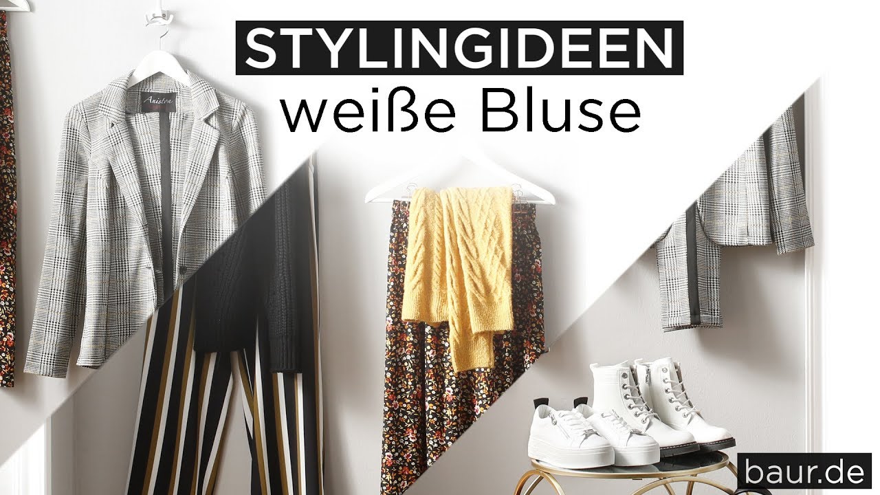 Weihnachtsfeier-Outfits mit weißer Bluse | BAUR