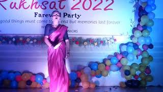kajra re | Rukhsat | FarewellParty | MSW | Social Work | Yourworldmycamera | LucknowUniversityVlog