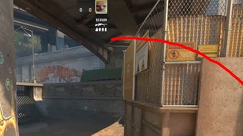 CS2 Overpass Monster flash