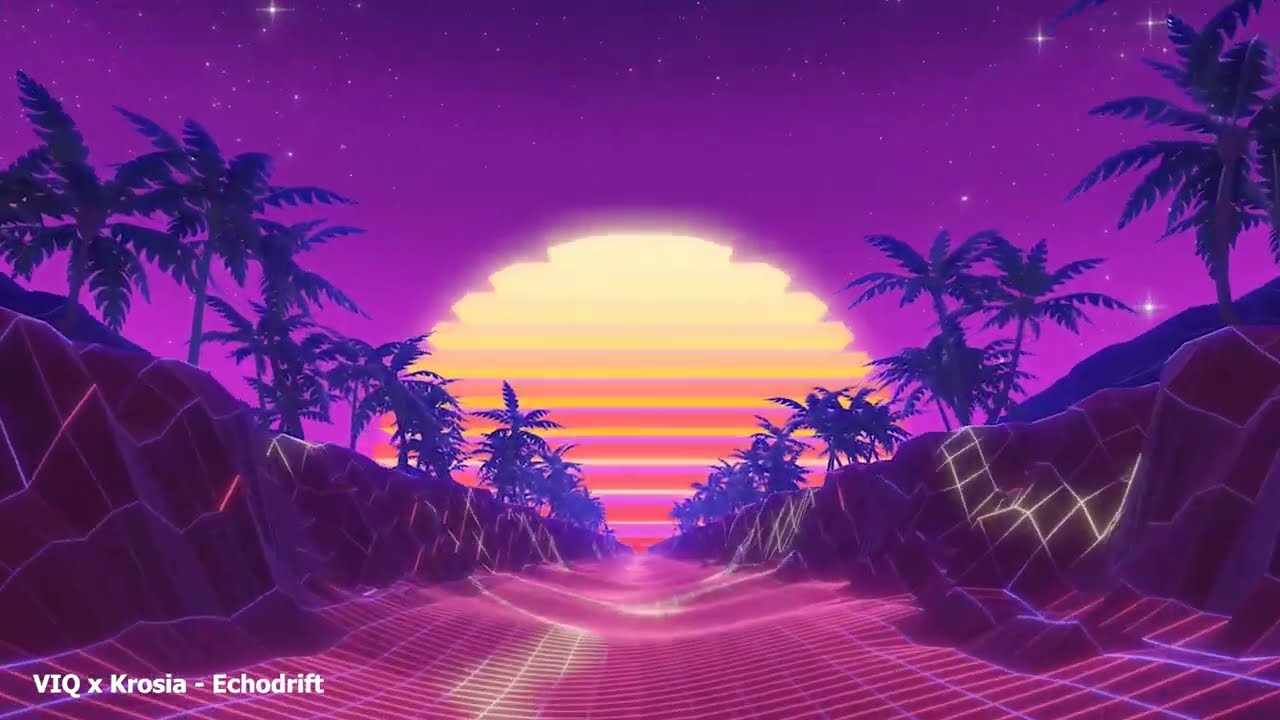 1h Neon Drive - 80's Synthwave | Retrowave, Outrun, Chillwave, Aesthetic, 80s Mix 4K
