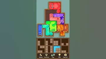 Puzzle Cats Part 13 - Gameplay Walkthrough (iOS & Android) #shorts #games #funny #sodlaye