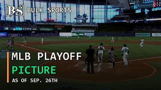 Information MLB Playoff Picture: Every Seed + Both Brackets (As of SEP. 26TH) News