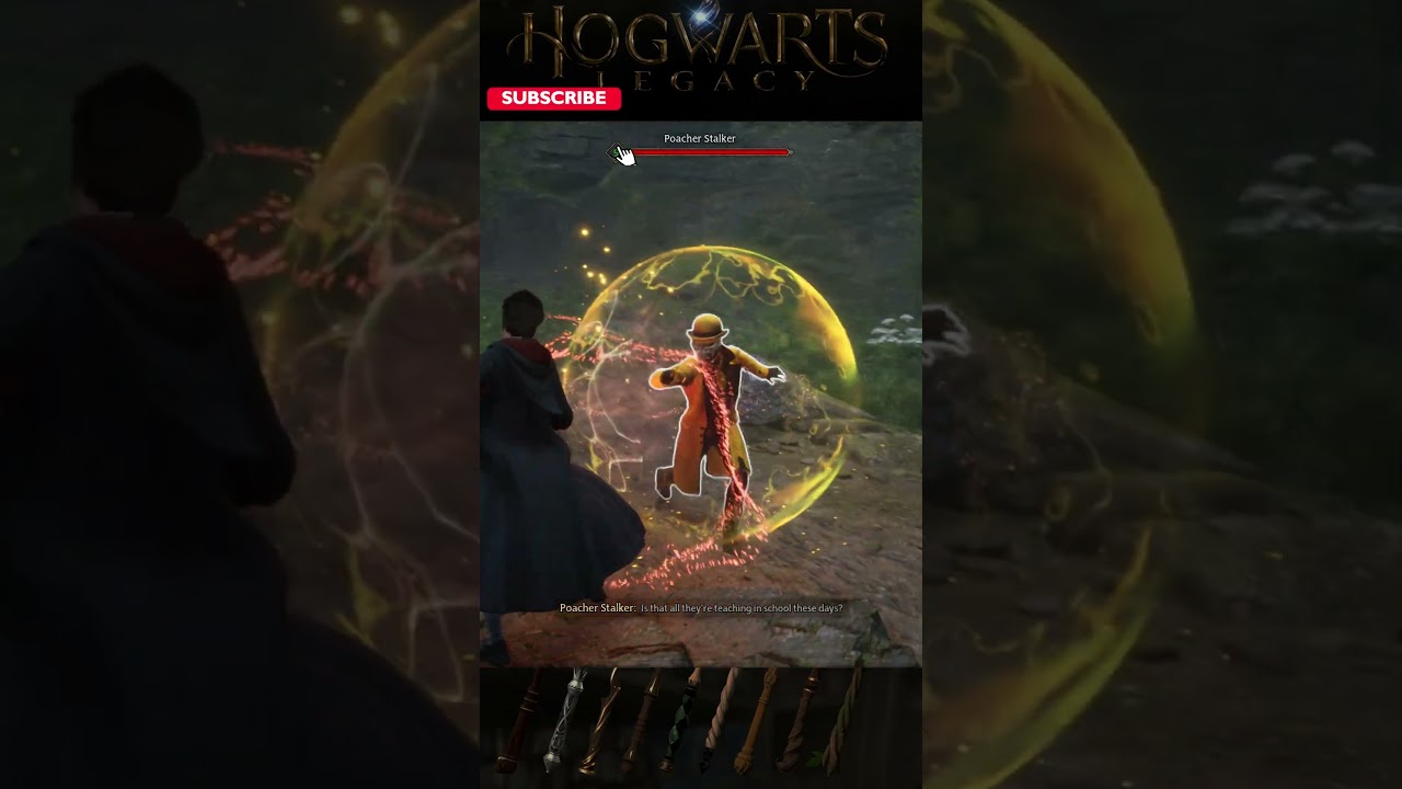 Epic Magical Wand Fight ⚡ | Hogwarts Legacy 