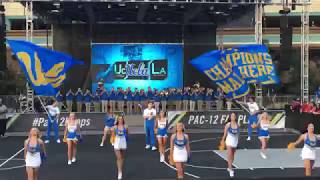 UCLA Spirit Squad at PAC-12 Tournament Fan Fest 3/9/2018