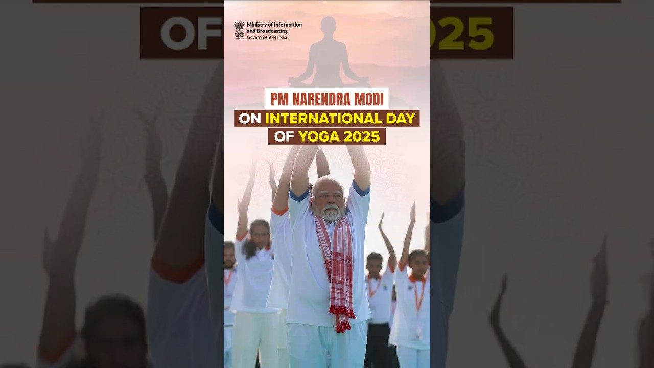PM Narendra Modi said that it is heartening to see how Yoga has united the world.
