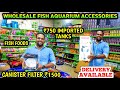 Biggest Aquarium Accessories Shop | Cheapest Imported Fish Tanks 750₹ முதல் | Kolathur Fish Market