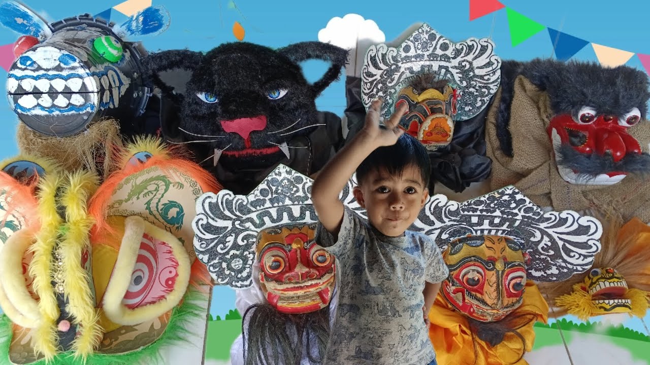 Bermain Barongsai, Barong Ket, Barong Bangkung, Barong Macan, Barongan Demak, Barongan Reak