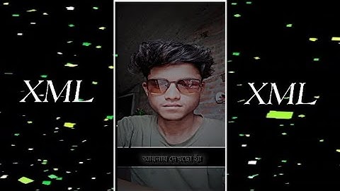 Bengali Attitude 😈 Dialogue Status Video Editing In Alight Motion | Tumi Nijeke Jibone Aynay | XML