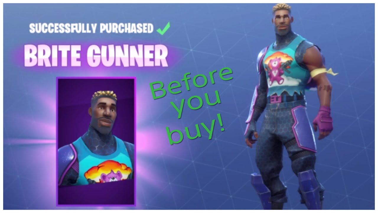 Brite Gunner|Review|Fortnite