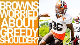 SHOULD BROWNS FANS BE WORRIED ABOUT GREEDY WILLIAMS SHOULDER (QnA)