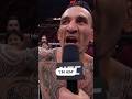 When Max Holloway Called Out Ilia Topuria 🍿