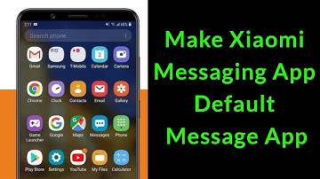 How to Make Xiaomi Messaging App Default Message App on Xiaomi Redmi Mobile?