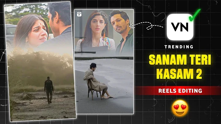 Instagram Trending Sky Change Sanam Teri Kasam Song Broken Reels Video Editing | VN Video Editing