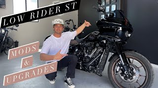 Harley Low Rider ST MODS & UPGRADES