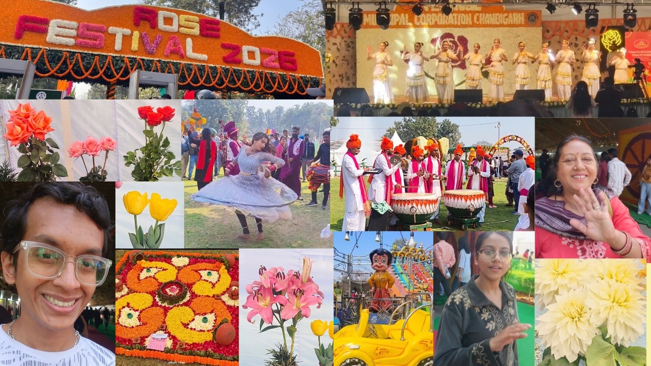 Exploring Rose Festival 2026 in Chandigarh | 20th-22nd February Vlog 🌹✨ @Rishi_vlogs-693