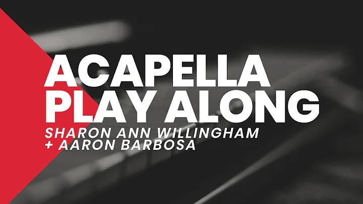 #AcapellaPlayAlo...  Sharon Ann Willingham with Aaron Barbosa