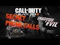 SHADOWS OF EVIL CLOSER LOOK: 4 Characters Phone Calls/Backstory (BO3Zombies)