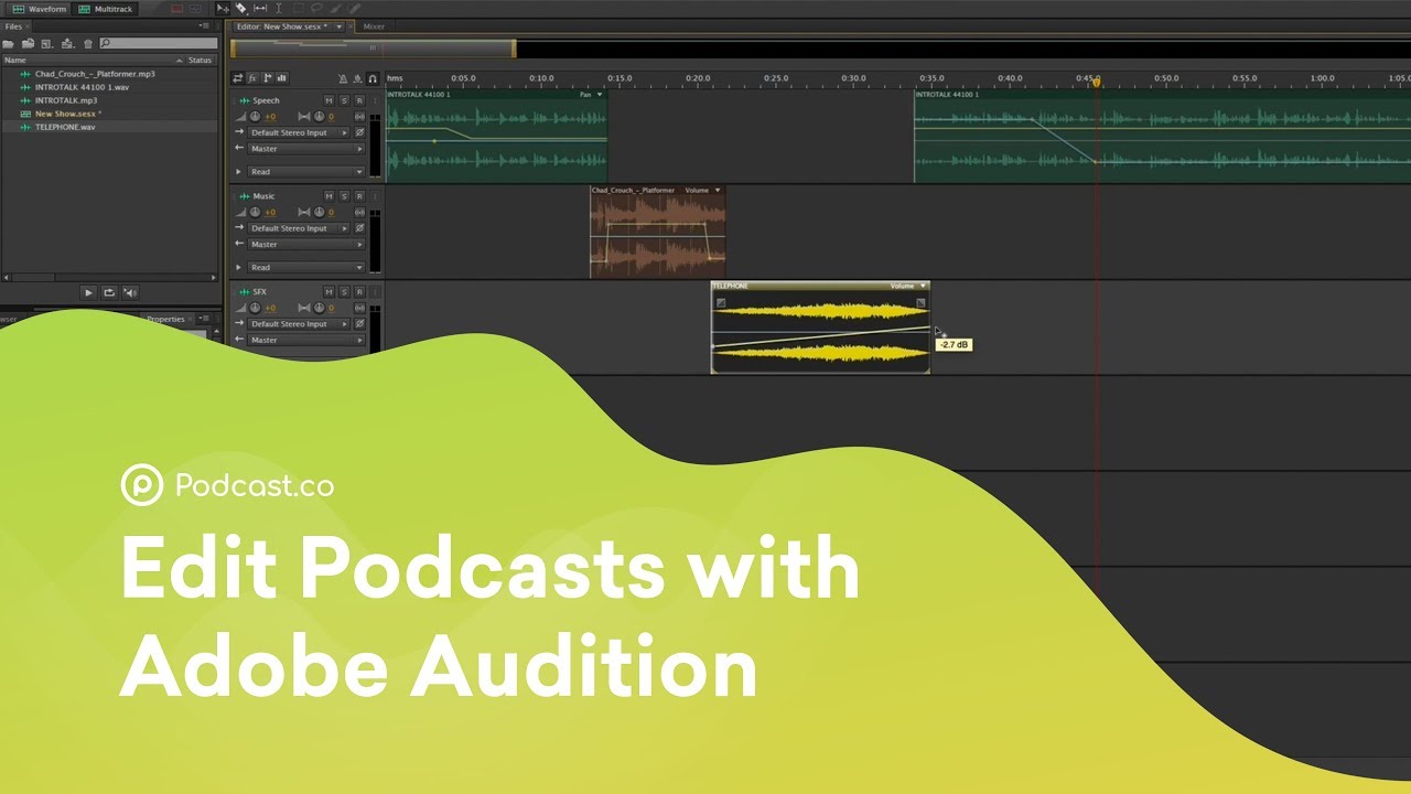 adobe audition podcast adobe audition podcast