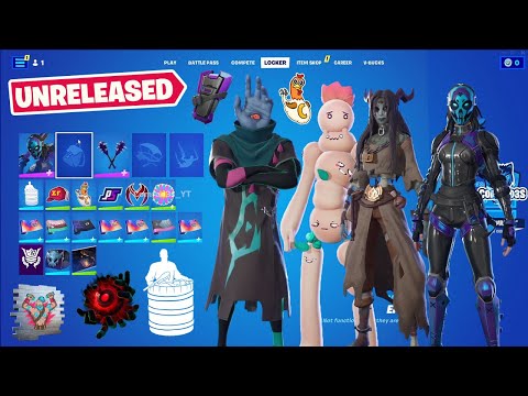 Leak massivo de Fortnite revela novas skins, back blings e modos de jogo