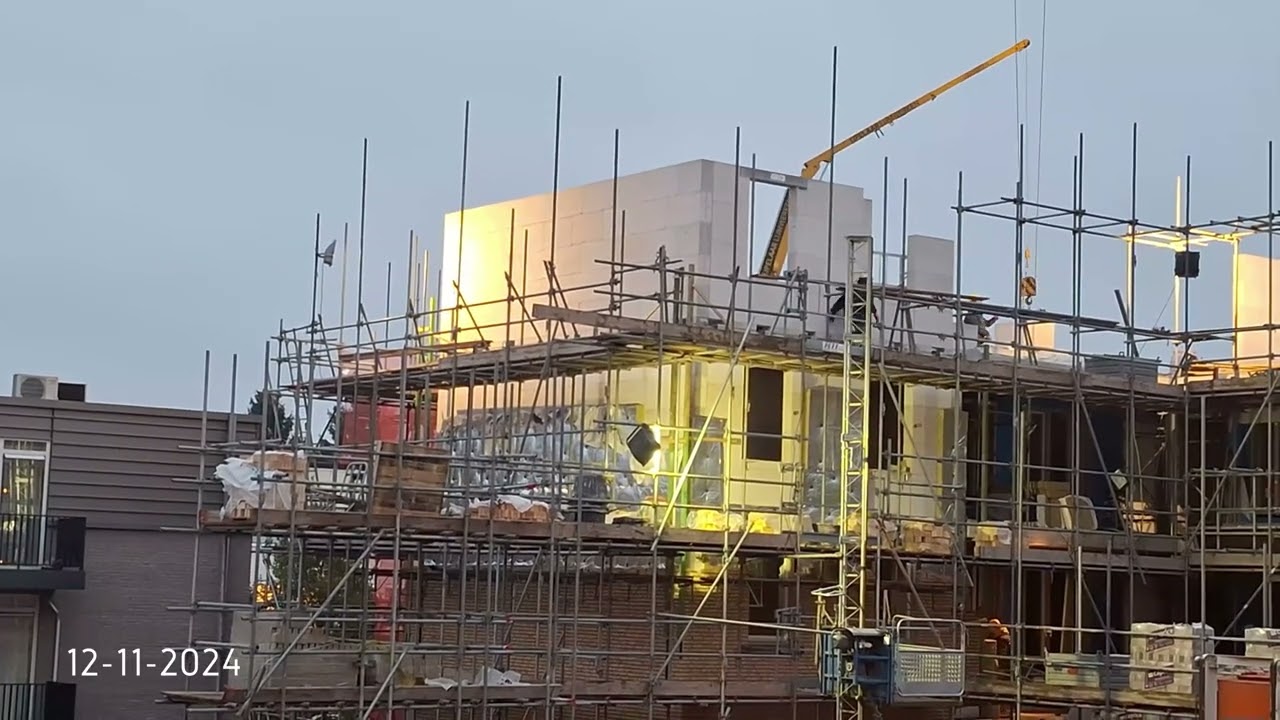 Bouw van het KOETSHUIS (project MARKTVELDPLEIN VUGHT )